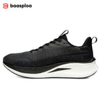 Baasploa Carbon Plate Running Shoes, Cushioned Anti-Slip Breathable Sneakers, EU 41-45