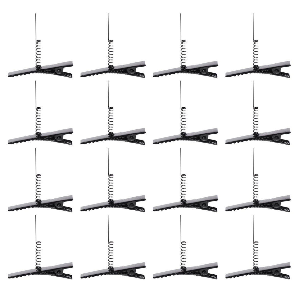 100Pcs Spring Spring Duckbill Clip Duckbill Clip Iron Hairpin Accessories Headdress Alligator Clips DIY Hair Pins