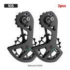 Bike Bicycle Ceramic Bearing Carbon Fiber Jockey Pulley Wheel Set Rear Derailleurs Guide Wheel 11 Speed 34T Ultegra DURA ACE