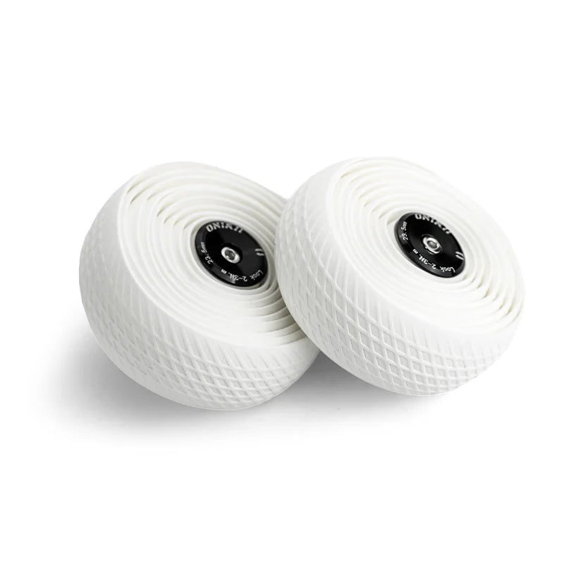 2Roll Bike Grips Handlebar Tape Silicone Bar Tape Shock Absorption Anti-slip Durable Reusable wrap Tape for Road Bicycle ONIRII