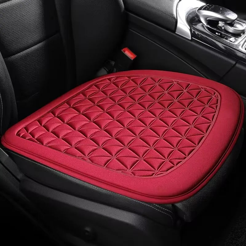 Breathable Fabric Car Seat Cover 3D Triangular Concave Convex Hip Massage Cover General Car Seat Cushion, Sof, Non-Slip, Durable