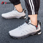 Baasploa Men Running Shoes Brand Breathable Mesh Outdoor Grass New Male Sneakers Shoes Walking Gym Shoes For Men Plus size 41-50