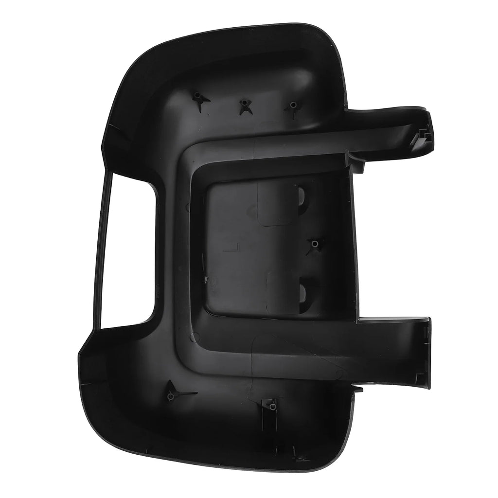 Car Rearview Mirror Cover Cap Protective High Strength Side Mirror Cover Trim for Ducato 250 2006 and After Black Car Accessorie