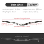 Bicycle Handlebar MTB Handlebar 31.8mm*720/780mm for Road Bike Mountain Handlebar Aluminum Alloy Steering Wheel for Bicycle