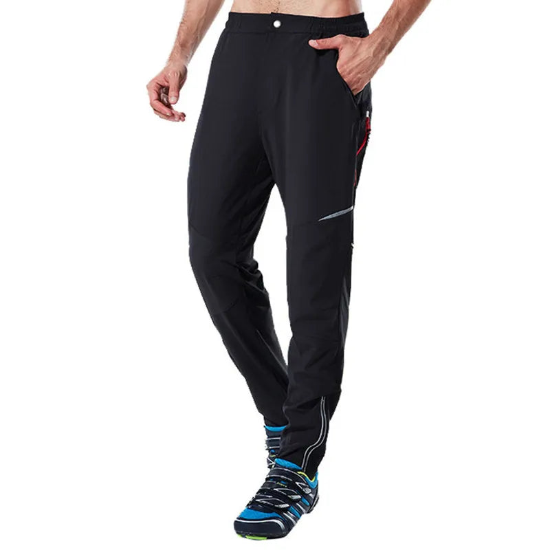 Outdoor Hiking Climbing Pants Cycling Pants Men Spring Summer Quick Drying Breathable Elastical Sports Pant Reflective Trousers
