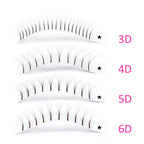 Abonnie 10 Cases Russian Volume Eyelash Extensions Eyelash Bouquets Volume Long Stem Soft Matte Black Premade Extension