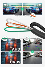 AHD 1920x1080P Car Rear View Camera 170 Fisheye Lens Full HD Night Vision Vehicle Reversing Front Cameras Aviation Head Wiring