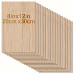 4/8/12/24/48 pieces of wood for crafts - 20*30 cm - 2 mm thick plywood with smooth surface - laser cut square panels