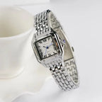 Luxury Rhinestone Women Watches Fashion Square Quartz Wristwatch Simple Ladies Clock Reloj Mujer