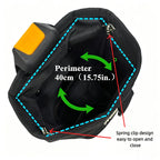 TOOLSTACK Multifunctional Nails Pouch High-Capacity Quick-hanging Waist Bag Nails & Screws Durable Waterproof Tool Storage Bag