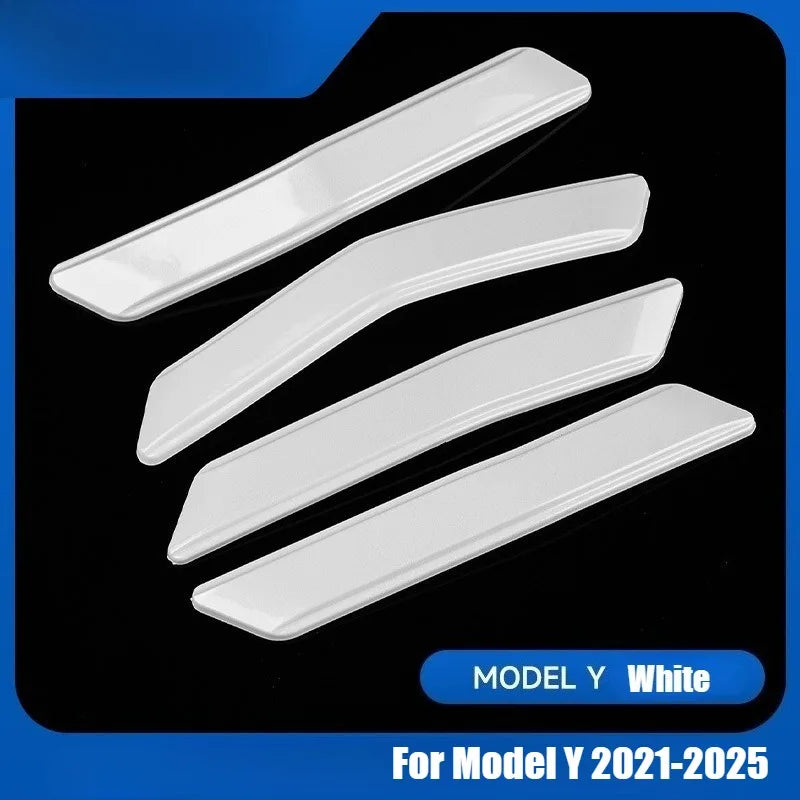 4PCS for Tesla Model 3/Y 2025 2026 Door Protector Strip Anti-Collision Door Side Edge Protection Sticker Guard Exterior Accessor