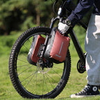 Rhinowalk Bicycle Front Fork Bag Waterproof Quick Release 4L/6L, Black Blue Olive Orange