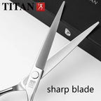 Titan Professional Hair Cutting/Thinning Scissors Shears 440C Steel 5.0-6.5in