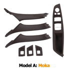 LHD RHD Beige Black Brown Oyster Car Interior Door Armrest Inside Pull Handle Set For BMW 5 Series F10 F11 523i 525i 528i 530i