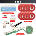 Onnfang Garden Tools Hand Tying Machine Tapetool Vegetables Tapener Black Garter Plants Plant Branch Tapes