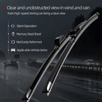 1set Front & Rear Windshield Wiper Blades Windscreen Wipers For Honda Fit Jazz 2014-2020 2015 2016 2017 2018 2019 Accessories