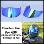 For AGV K5 K5S K5-S K3SV K1 K1S Compact ST Motorcycle Helmet Visor Lens Shield Glasses Full face Pin Accesorios Para Moto Casque