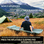 TARKA 2m Lengthen Inflatable Mattress Outdoor Camping Self-Inflating Mats Spliceable Hiking Fishing Sleeping Pad Air Chusion