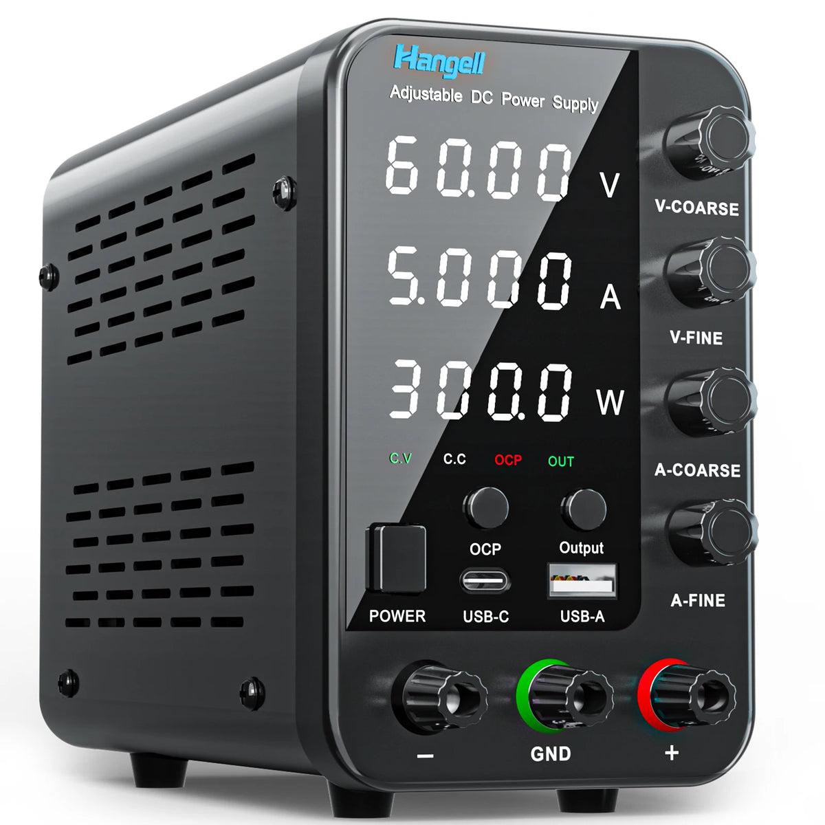 DC Laboratory Power Supply 30V 60V 120V Adjustable Voltage Regulator Bench Switching Power Supply Preset Current ON/OFF