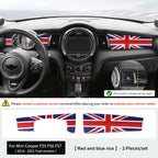 Center Console Decorative Shell Cover for Mini Cooper F55 F56 F57 2014-2021 ABS Leather