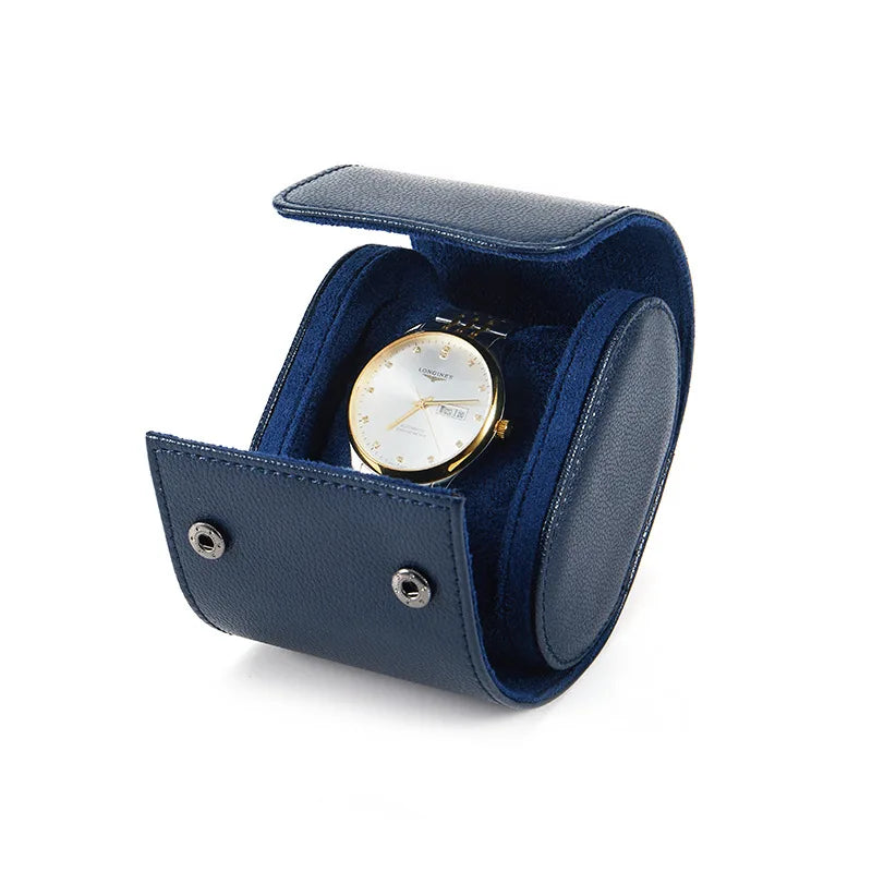 Embers Green Watch Roll 1 2 3 slots Luxury Genuine Watch Storage Box Travel Bag Watch Case Gift Box For Rolex