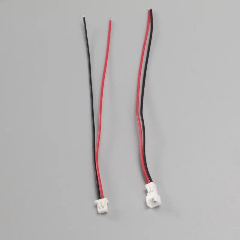 10 pcs 100mm Mini Micro Jst 1.25 2/3/4/5/6 Pin Male Female Plug Connector With Wire 1.25mm 2pin/3pin/4pin/5pin Cable 2p/3p/4p/5p