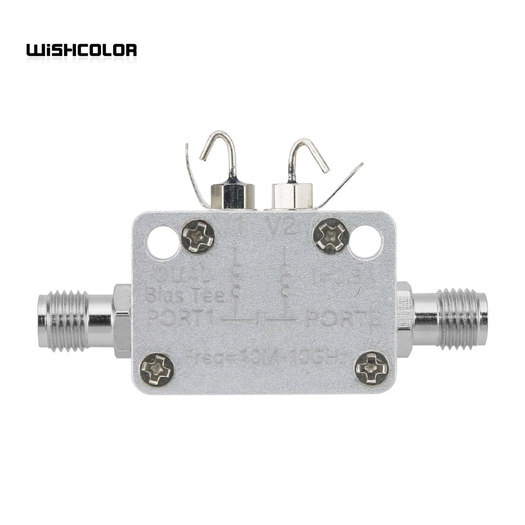 Hamgeek 10MHz-6GHz 60dB High Gain LNA Wideband Amplifier Low Noise Amplifier with SMA Female Connector for RF Signal Drive or RX