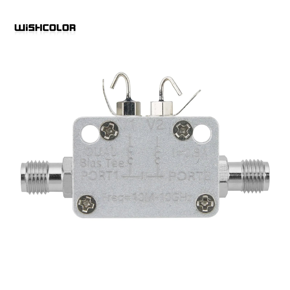Hamgeek 10MHz-6GHz 60dB High Gain LNA Wideband Amplifier Low Noise Amplifier with SMA Female Connector for RF Signal Drive or RX