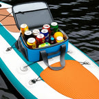 Waterproof Paddle Board Cooler Bag, Insulated Deck Bag with Pockets, Blue