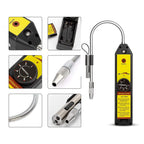 Refrigerant Leak Detector Kit Halogen Gas Detector with UV Flashlight & Glasses