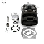 Transform Your Brush Cutter: 44mm & 40mm Piston Kit Replacement