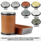 2025 Rolling Knife Sharpener Kit For Straight Edge Roller Knife Sharpening With Industry Diamonds Chef Knife Set Fast Delivery