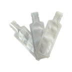 100pcs Bottle Shaped Small Sample Bag Food Grade Aluminum Foil Packaging Pouches for Juice Liquid Beverage Drinking 10g 30g 50g