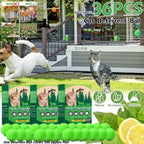 1/2/3Boxs Cat Deterrent Outdoor Indoor Natural Peppermint Oil Cat Deterrent Ball Dog Repellent Keep Cats Off Lawn Yard Garden