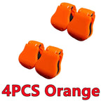 New 2-8PCS Portable Fishing Pole Holder Fishing Rod Fixer Wall Mounted Fishing Pole Straps Clip Multifunctional Rod Holder Tools