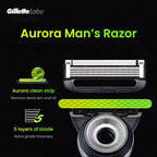For Gillette Labs Razor blade 4/8 Pcs For Gillette Labs Heated Razor blades Gillette labs series shaver head 5-layer razor blade