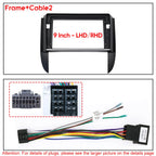 For Chevrolet AVEO 2004-2010 9INCH/LHD/RHD Car radio Dashboard Refitting Installation Frame Stereo Panel Dash Mount Kit Fascia