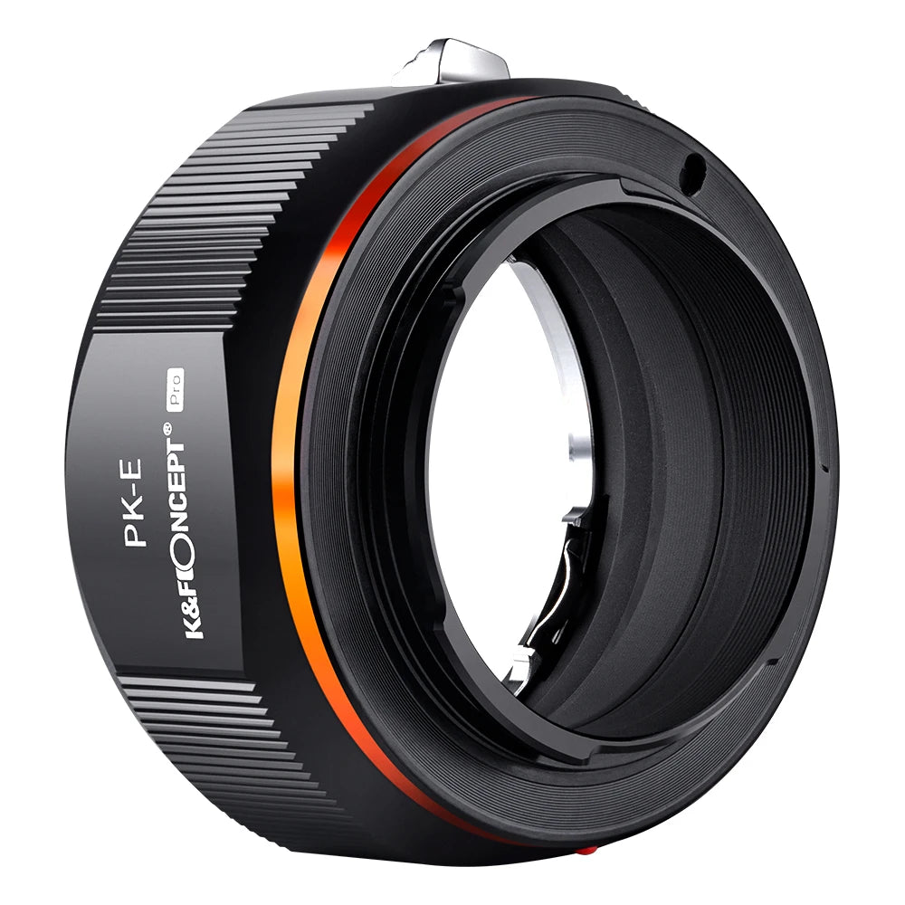 K&F CONCEPT PK-E Lens Mount Adapter for Pentax K PK Lens to Sony NEX E Mount Camera A5000 A5100 A6000 A6300 A6500 MF Cameras