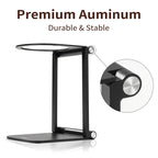Foldable coffee machine stand aluminum alloy drip filter metal espresso machine base suitable for travel, portable home use