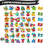 New Piratix Adventure World Blind Bag Wild Kingdom Series Find Color Change Action Figure Toy Include 1 Figure with Accessories
