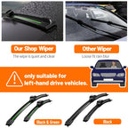 Wiper Front Wiper Blades For Ford Focus 3 Hatchback 2011-2017 2012 2013 2014 2015 Windshield Windscreen Front Window 28"+28"
