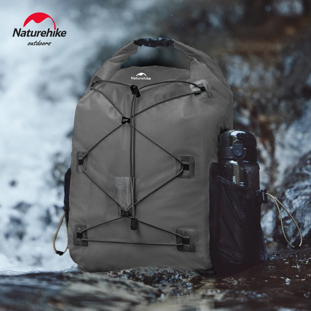 Naturehike Waterproof Dry Backpack IPX6 Polyester 18L/25L for Swimming Rafting Trekking