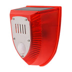 Solar Alarm Animal Repellent Anti-wild Boar Drive Professional Alarmanti-theft Flashing Remote Control Siren Sensor Alarm Light