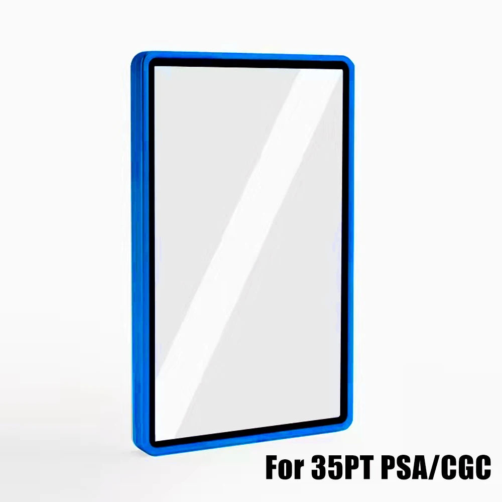 Multicolor Aluminum Alloy Graded Card Protect Cases For PSA CGC BGS Graded Cards, Scratch Resistant Trading Card Holder