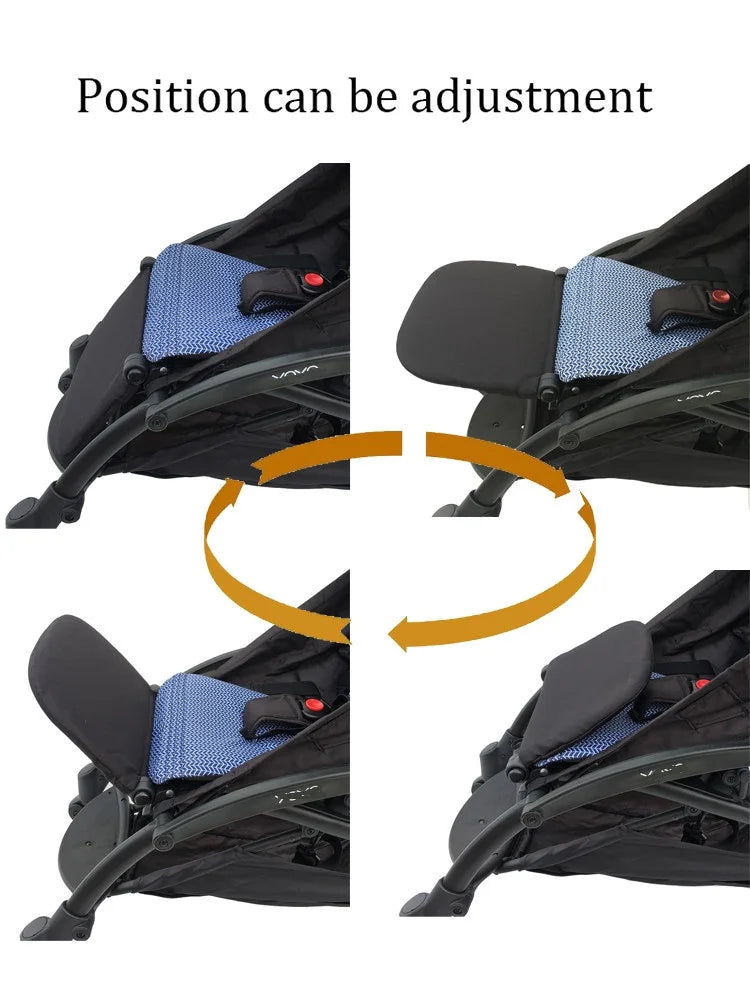 Stroller Accessories Leg Rest Board Extend Footboard Compatible with Babyzen YOYO Yoyo2 YOYO 2 YOYO 3 Yoya Baby Pushchair