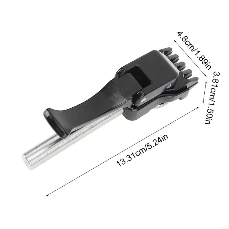 Badminton flying stringing clamp replacement tool, adjustable turntable, 1pc