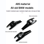Automotive Turn Signal Wiper Switch Trims Steering Wheel Headlight Switch Trims for BMW 3 4 5 6 7 X1X3X5X6 Interior Accessories
