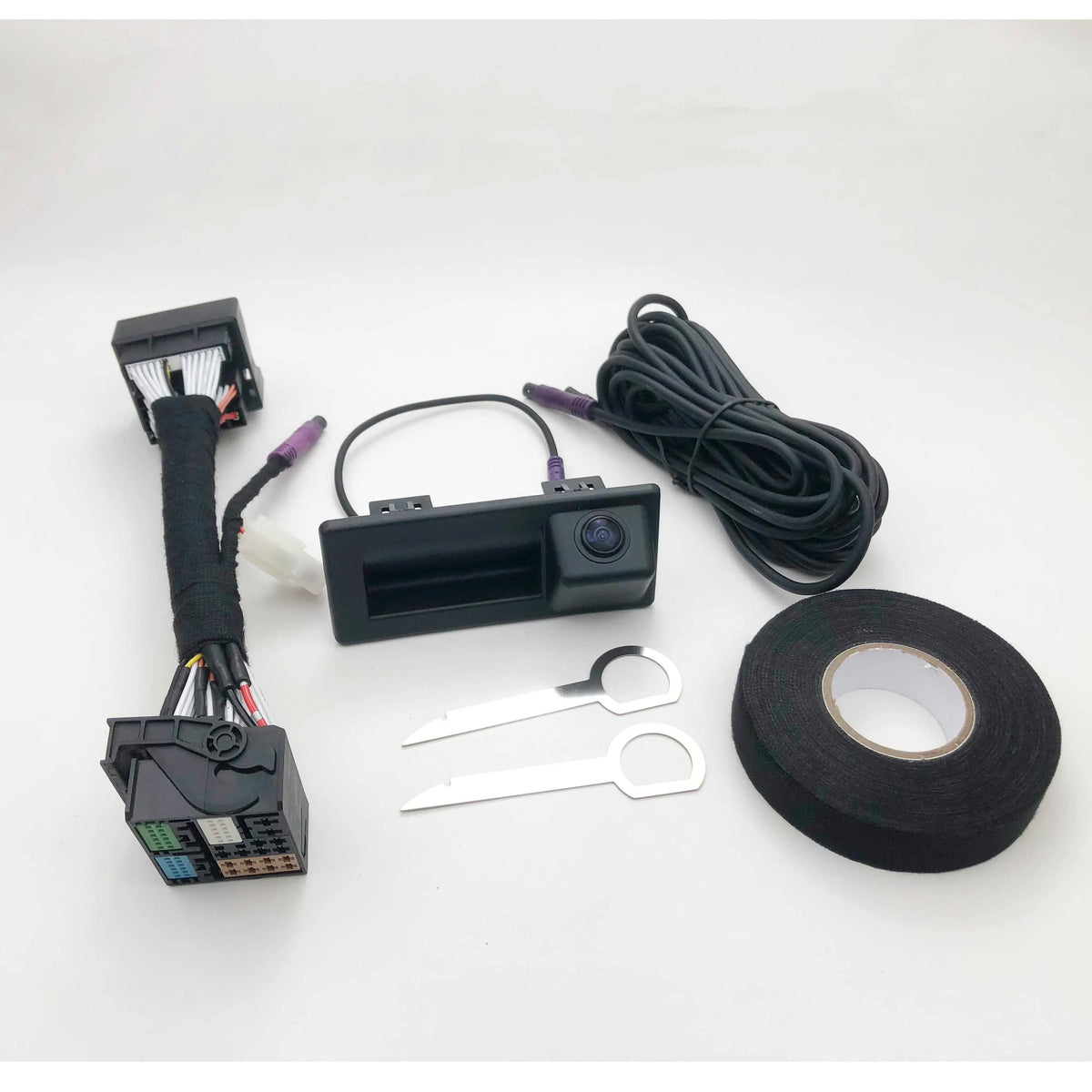 VKAUTO Canbus Dynamic Trajectory Camera For VW Jetta MK6 Passat 2016 2017 Parking backup Camera Work With MIB2 MQB