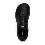 HOBIBEAR Unisex Wide Toe Shoes Artificial Leather Sneakers Casual Lace Up Retro Fashion Shoes for Women Men