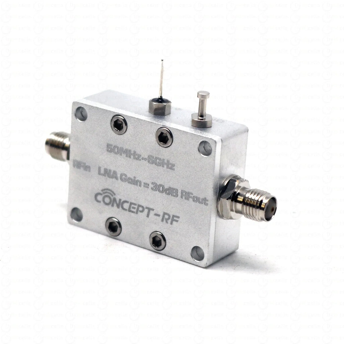 0.5-6GHz RF Low Noise Amplifier LNA NF 0.4dB Gain Options 20dB 30dB 40dB